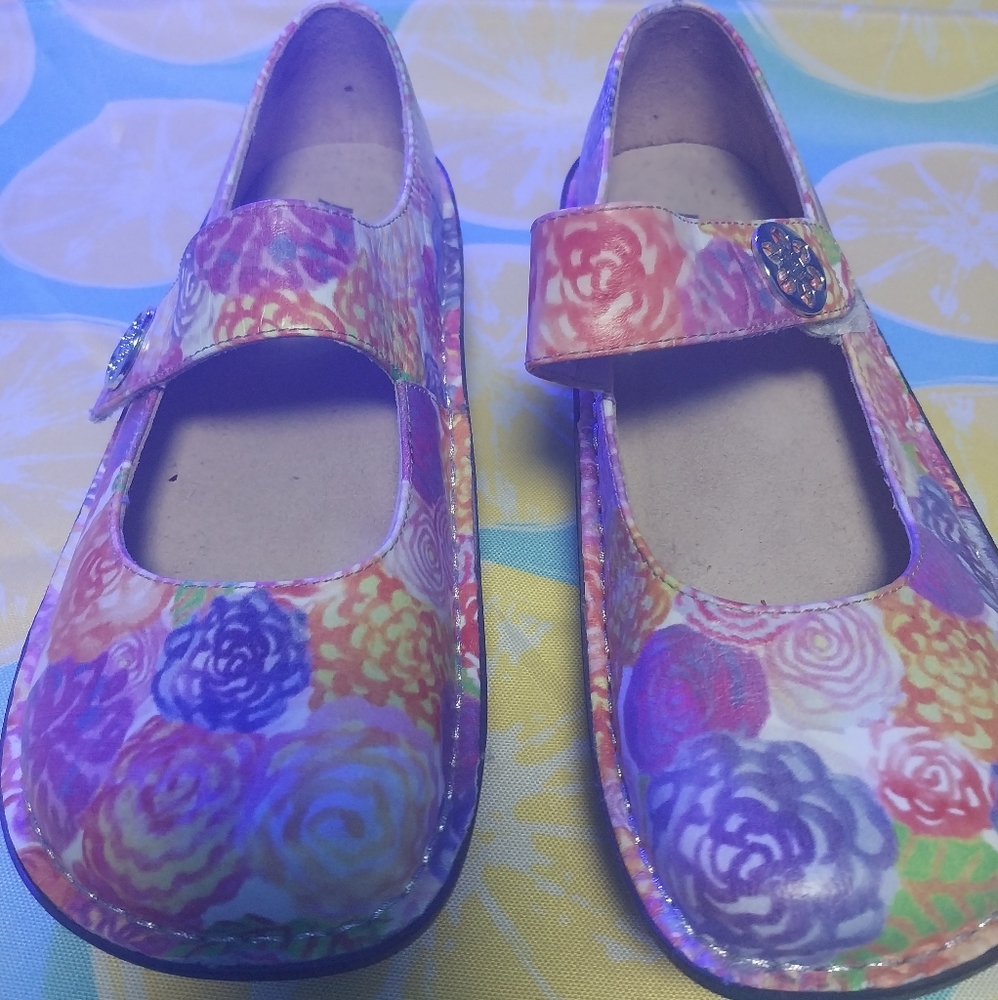 Alegria Floral Mary Jane size 39